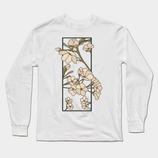 Cherry Blossom Window Long Sleeve T-Shirt